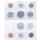 1962  p  Proof Set Original Envelope 90  Silver Us Mint 5 Coins