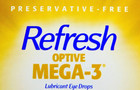 Refresh Optive Mega-3 Lubricant Eye Drop Hydrocell  60 Count    01 Fl Oz   4ml  