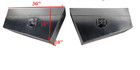 Pair Of Aluminium Underbody Tool Box 30 x10 x18  Truck Ute Undertray Storage