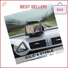 Gps Dash Mount  matte Black Dock  For Garmin Nuvi Drive Dezl Drivesmart  Tomtom 
