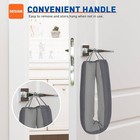 Weighted Door Draft Stopper 36   Elegant Linen Under Door Draft noise Blocker