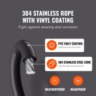 T304 Stainless Steel Cable Steel Wire Rope 1 16  7x7 Cable Railing 164 Ft