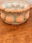 Vintage terra Cotta  onion Bulb Planter Flower Pot  Van Bloem 1991 Cottagecore