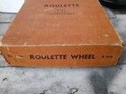 Vintage 8 Inch Roulette Wheel Board With Mat And Ball Original Box