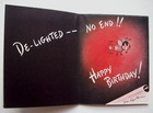 40 s Firefly By Fan Hallmark Vintage Birthday Greeting Card  tt13