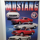 Ford Mustang Poster 30th Anniversary 36 X 20 1964 1 2 1971 1968 1979 1983 1994