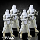 Imperial Snowtrooper 4 Pack Bundle Lot Star Wars Vintage Collection Vc-349