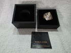 2023 Antique Silver Volcano Shaped  5oz  Vanuatu Coin W  Box   Coa -  259