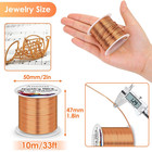 16 Gauge Jewelry Wire  11 Yards Craft Wire Tarnish Resistant Copper Wire