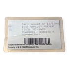 Vtg Blockbuster Membership Card 2001 Retro Video Rental Memorabilia New Haven