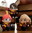 Harry Potter Trio Doll Plush Keyring 10cm  3 94   Korea Theater Exclusive Rare