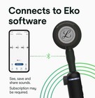 New Littmann Core Digital Stethoscope Black Finish 40x Amplification