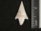 Ancient Extended Barb Form Arrowhead Or Flint Artifact Niger 9 06
