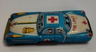 Vintage 1960s Japan Tin Litho Toy Car- Fire-lance  Still Has Bumpers