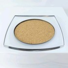 Vintage Mid Century Coaster Set Of 8 Clear Lucite Acrylic   Cork No Caddy Mcm