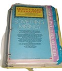 Sewing Book Vtg Grannycore Cottagecore Complete Family 70 s Yellow Binder 
