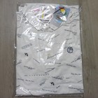 Puma Arnold Palmer Mens M Medium Polo Shirt Ap Scorecard White Navy Blue Golf