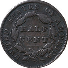 1835 Half Cent