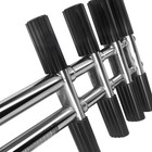 Stainless Steel Telescoping Ladder 47 Inch 4 Step Heavy Duty Boat Ladder 400lb