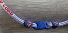  lot Of 2  Phiten Mlb Chicago Cubs Blue   White 20 -21  Necklace-loose Snap-new