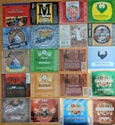 Lot Of 100 Different Beer Labels Variety Several Breweries