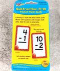 Subtraction 0-12 Flash Cards T-23005 Trend