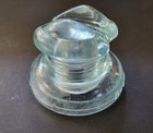 Hemingray D-512 Glass Insulator Frog Eyes - Light Blue
