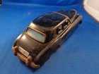 Vintage Yonezawa Tin Friction Rolls Royce Car Black 8 1 2  Long