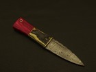 8 Inches Celtic Scottish Dirk Sgian Dubh Dagger Bone Handle Knife 
