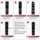 Front Driver Window Control Switch For Chevrolet Gmc Sierra Oe  15883323 901-075