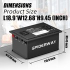 48v 105ah Lithium Battery For Toyota Hyster Crown Forklift With 25a Charger