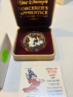 1987 Disney Sorcerer s Apprentice Limited Edition 1 Oz   999 Silver Coin  Mickey