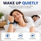 Vibrating Alarm Wristband Clock Watch For Heavy Sleepers  Fit Sleeps Rise Bracel