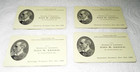 1900 Political Voting 4 Personal Business Cards John S  Arnold Penna  Read    