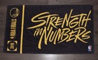 2019 Nba Playoffs Golden State Warriors Game Used Bench Towel Basketball Finals