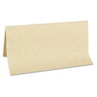 Gen 1507 9  X 9 45  Singlefold Paper Towels - Natural  250 pk  16 Pk ct  New