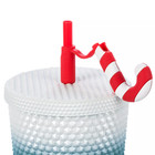 Disney Parks Mickey Mouse Christmas Starbucks Tumbler Candy Cane - Disneyland