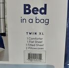 New  Blue Sweet Home Comforter   Sheet Bed In A Bag Set  twin Xl  