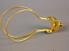 Clip On Bulb Lamp Shade Holder Adapters Finial Harp 4 3 4   High 2   Wide