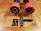 Meepo Shuffle V4 Dual 620w Hub Motor Kit Set Of 4 New Wheels   Tool Replacement 