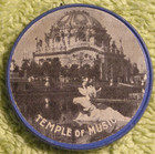 1901 Pan American Exposition  Buffalo New York Encased Cent Temple Of Music