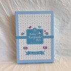 Baby Boy Keepsake Box First Five Years Blue Scrapbook Album Set New Open Box