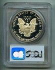 1989 S American Silver Eagle Dollar Pcgs Pr 69 Dcam Proof Deep Cameo