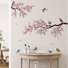 Wall Sticker Flower Decal Vinyl Mural Art Birds Tree Branch Kids Room Home Decor
