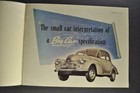 1951 Morris Minor Catalog Brochure Saloon Sedan Convertible Nice Original 51