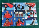 China  2022 Mascot           Beijing Winter Olympic Postcard X  10 Sport Gold Medal