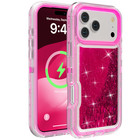 Shockproof Case For Iphone 17 16 15 14 13 12 11 Pro Max Xr Liquid Glitter Cover