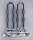 Yakima J-hook Style Roof Rack Kayak Carriers  One  1  Pair W  Bar Mounts