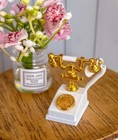 Dollhouse Telephone Vintage Style 1890s - 1920s 1 12 Scale Miniature Phone
