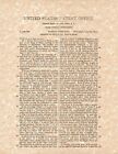 United States Patent Office Brass Horn Us Patent Print G  Rossi Instrument Art
